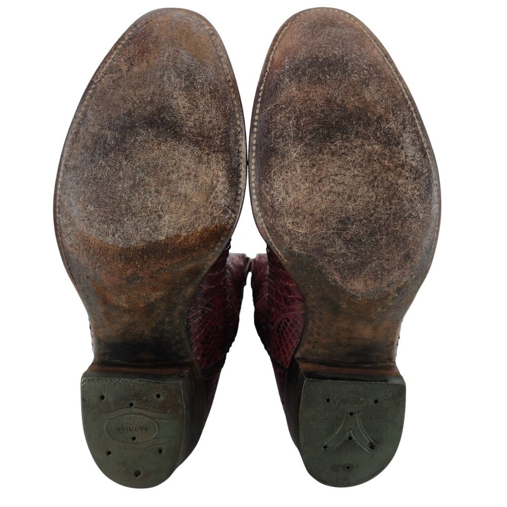 Lucchese San Antonio Full Burmese Python Mens 11.… - image 12